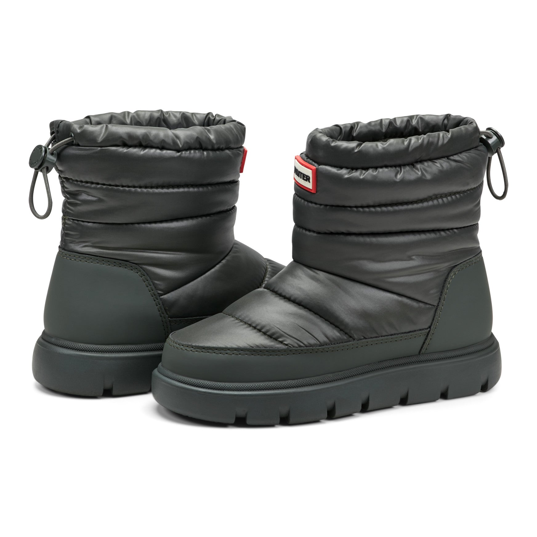 Big Kids Cuddle Lug Sole Insulated Waterproof Snow Booties - Image 7
